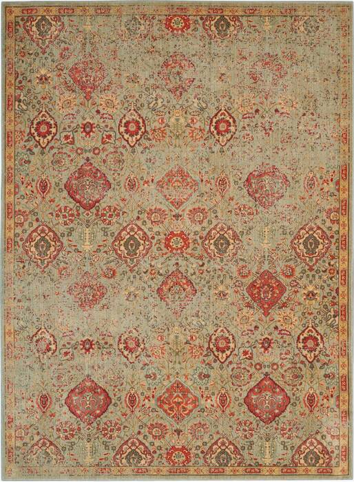 Nourison Somerset Green 79 X 1010 Area Rug 805-114971 Image 0