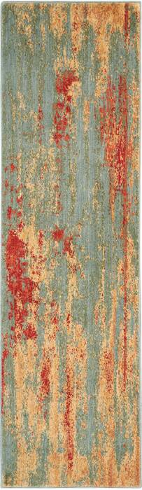 Nourison Somerset Blue Runner 23 X 80 Area Rug 805-114973 Image 0