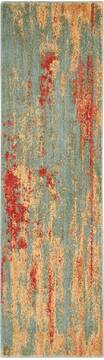 Nourison Somerset Blue Runner 2'3" X 8'0" Area Rug  805-114973