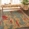 Nourison Somerset Blue 53 X 75 Area Rug 805-114976 Thumb 5