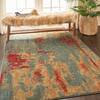 Nourison Somerset Blue 53 X 75 Area Rug  805-114976 Thumb 5