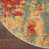 Nourison Somerset Blue Round 56 X 56 Area Rug 805-114977 Thumb 1