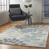 Nourison Tranquil Beige 40 X 60 Area Rug  805-114981 Thumb 5