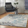 Nourison Tranquil Beige 40 X 60 Area Rug 805-114981 Thumb 5