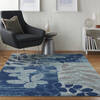 Nourison Tranquil Blue 40 X 60 Area Rug  805-114984 Thumb 3