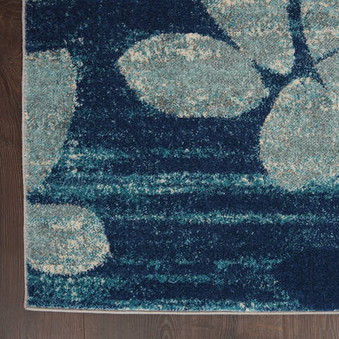 Nourison Tranquil Blue 53 X 73 Area Rug 805-114985 Image 1