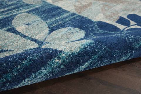 Nourison Tranquil Blue 53 X 73 Area Rug 805-114985 Image 2