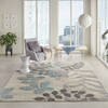 Nourison Tranquil Beige 80 X 100 Area Rug  805-114987 Thumb 3