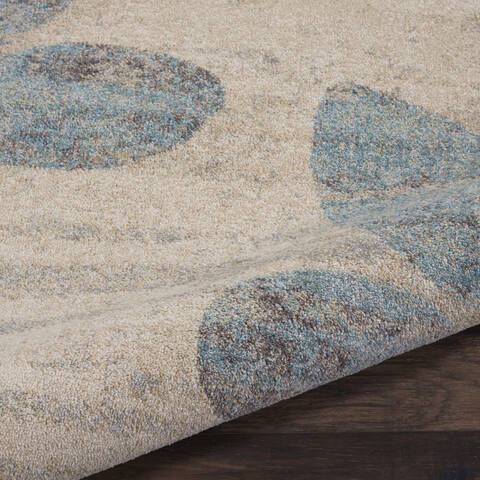 Nourison Tranquil Beige 810 X 1110 Area Rug 805-114988 Image 2