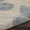 Nourison Tranquil Beige 810 X 1110 Area Rug  805-114988 Thumb 2