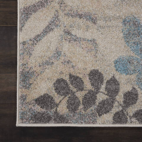 Nourison Tranquil Beige 20 X 40 Area Rug 805-114989 Image 1