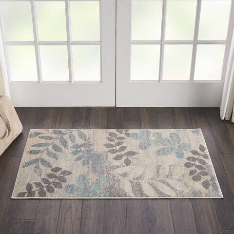 Nourison Tranquil Beige 20 X 40 Area Rug 805-114989 Image 4