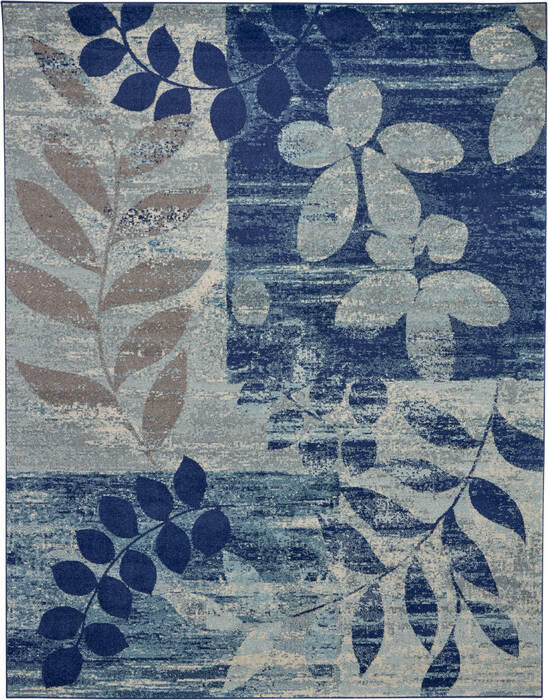 Nourison Tranquil Blue 80 X 100 Area Rug 805-114991 Image 0