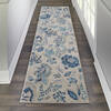 Nourison Tranquil Beige Runner 23 X 73 Area Rug  805-114995 Thumb 3