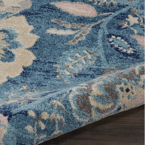Nourison Tranquil Blue Runner 23 X 73 Area Rug 805-114996 Image 2
