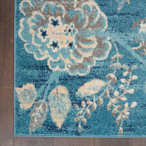 Nourison Tranquil Blue 53 X 73 Area Rug 805-114997 Image 1
