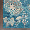 Nourison Tranquil Blue 53 X 73 Area Rug  805-114997 Thumb 1