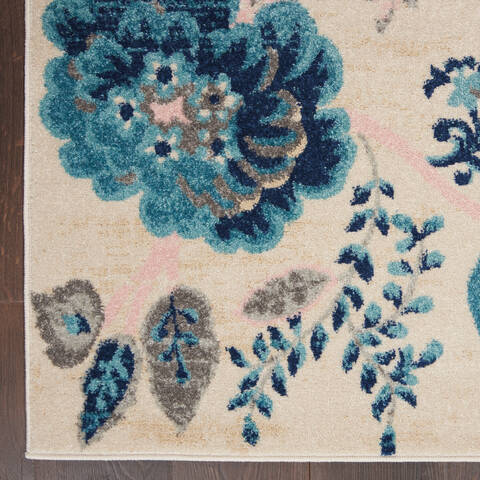Nourison Tranquil Beige 40 X 60 Area Rug 805-114999 Image 1