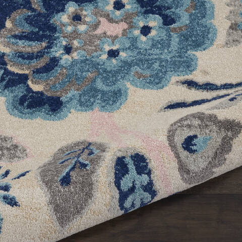 Nourison Tranquil Beige 810 X 1110 Area Rug 805-115004 Image 2
