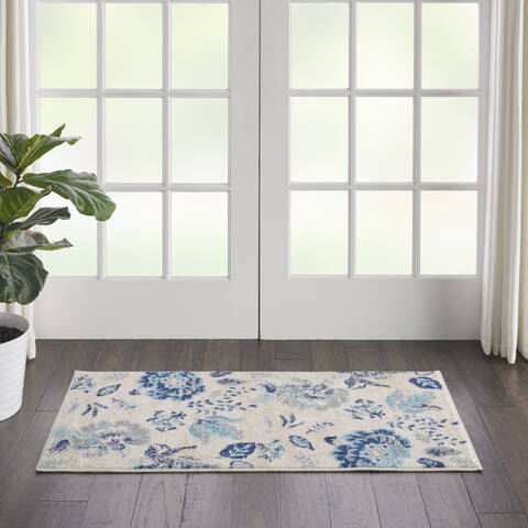 Nourison Tranquil Beige 20 X 40 Area Rug 805-115005 Image 3