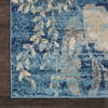 Nourison Tranquil Blue 80 X 100 Area Rug  805-115007 Thumb 1