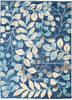 Nourison Tranquil Blue 53 X 73 Area Rug  805-115015 Thumb 0
