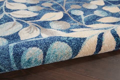 Nourison Tranquil Blue 60 X 90 Area Rug 805-115016 Image 2