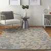 Nourison Tranquil Grey 40 X 60 Area Rug  805-115017 Thumb 3