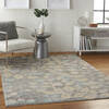 Nourison Tranquil Grey 40 X 60 Area Rug  805-115017 Thumb 5