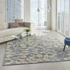 Nourison Tranquil Grey 80 X 100 Area Rug  805-115027 Thumb 5