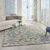 Nourison Tranquil Grey 80 X 100 Area Rug 805-115027 Thumb 5