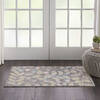 Nourison Tranquil Grey 20 X 40 Area Rug  805-115029 Thumb 3