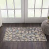 Nourison Tranquil Grey 20 X 40 Area Rug 805-115029 Thumb 4