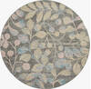 Nourison Tranquil Grey Round 53 X 53 Area Rug  805-115030 Thumb 0