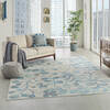 Nourison Tranquil Beige 810 X 1110 Area Rug  805-115032 Thumb 5