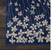 Nourison Tranquil Blue Runner 23 X 73 Area Rug  805-115036 Thumb 1