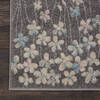 Nourison Tranquil Grey Runner 23 X 73 Area Rug 805-115038 Thumb 1