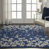 Nourison Tranquil Blue 40 X 60 Area Rug  805-115040 Thumb 3
