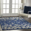 Nourison Tranquil Blue 40 X 60 Area Rug 805-115040 Thumb 5