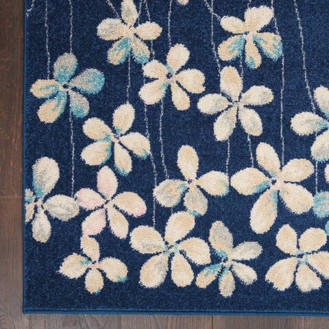 Nourison Tranquil Blue 60 X 90 Area Rug 805-115042 Image 1