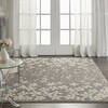 Nourison Tranquil Grey 40 X 60 Area Rug  805-115043 Thumb 3
