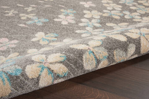 Nourison Tranquil Grey 53 X 73 Area Rug 805-115044 Image 2