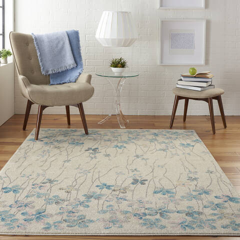 Nourison Tranquil Beige 40 X 60 Area Rug 805-115049 Image 3