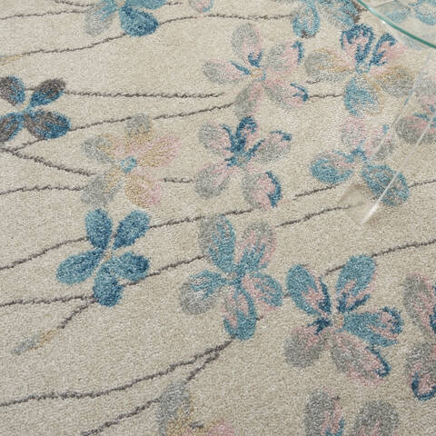 Nourison Tranquil Beige 60 X 90 Area Rug 805-115051 Image 4
