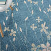 Nourison Tranquil Blue 40 X 60 Area Rug 805-115052 Thumb 5