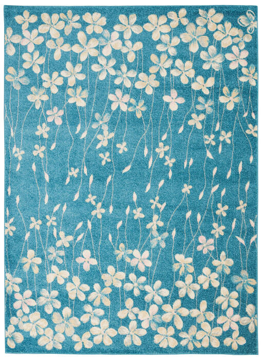 Nourison Tranquil Blue 53 X 73 Area Rug 805-115053 Image 0