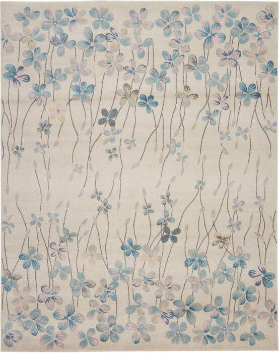 Nourison Tranquil Beige 80 X 100 Area Rug 805-115055 Image 0