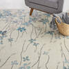 Nourison Tranquil Beige 80 X 100 Area Rug 805-115055 Thumb 4