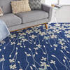 Nourison Tranquil Blue 80 X 100 Area Rug  805-115059 Thumb 4