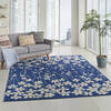 Nourison Tranquil Blue 80 X 100 Area Rug  805-115059 Thumb 5